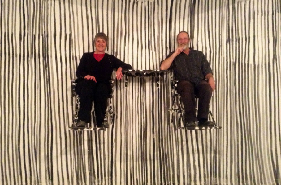 ACTM Directors Rita Lazauskas & Bruce Derrick at the 5th Marrakech Biennale